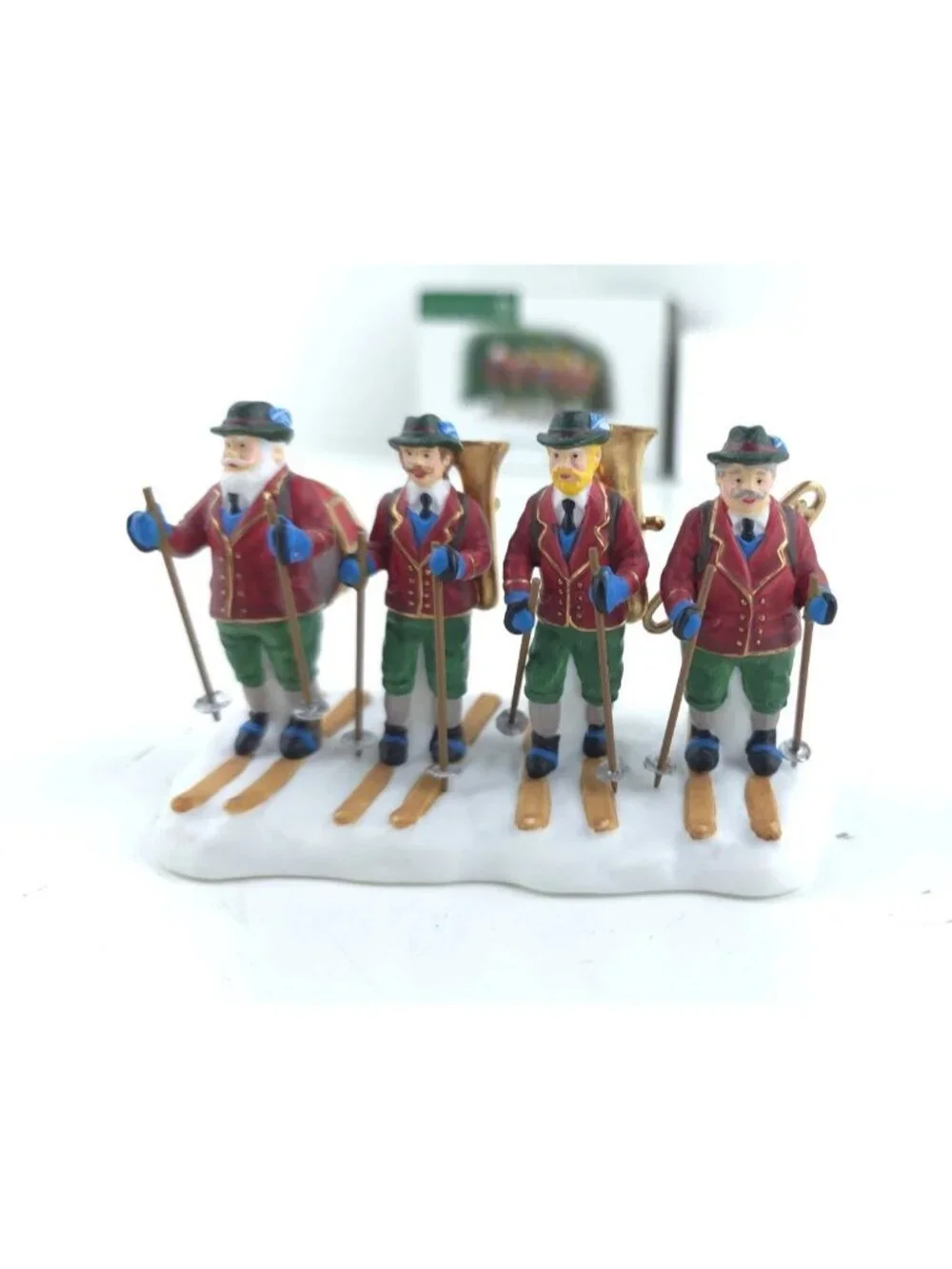 Department 56 Alpine Traveling Band Alpine Village Series Musicians 56.56319 NIB